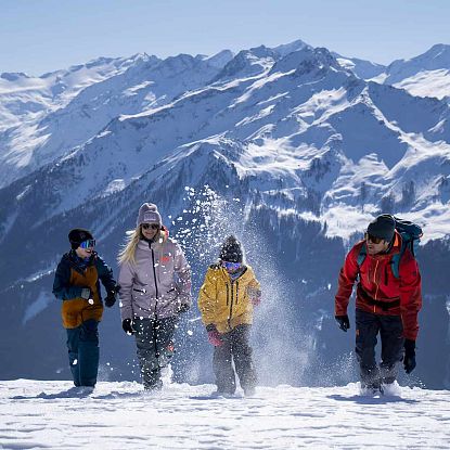 Winterwandern in der Wildkogel Arena